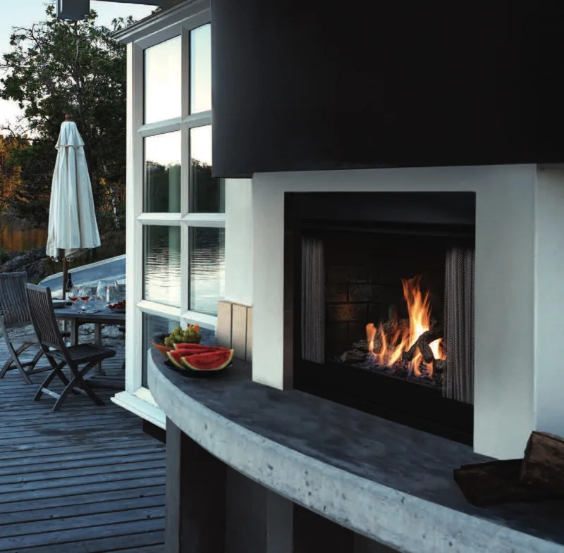 Barbara Jean OFP42 Vent-Free Outdoor Fireplace