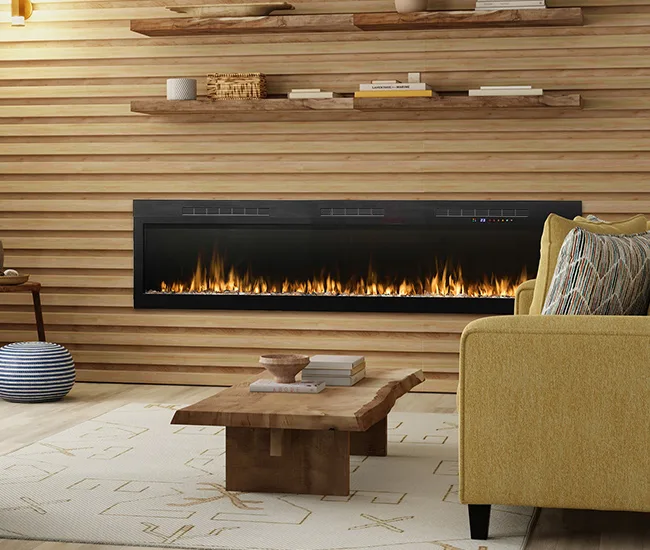 Dimplex Vital Essence 74" Linear Electric Fireplace