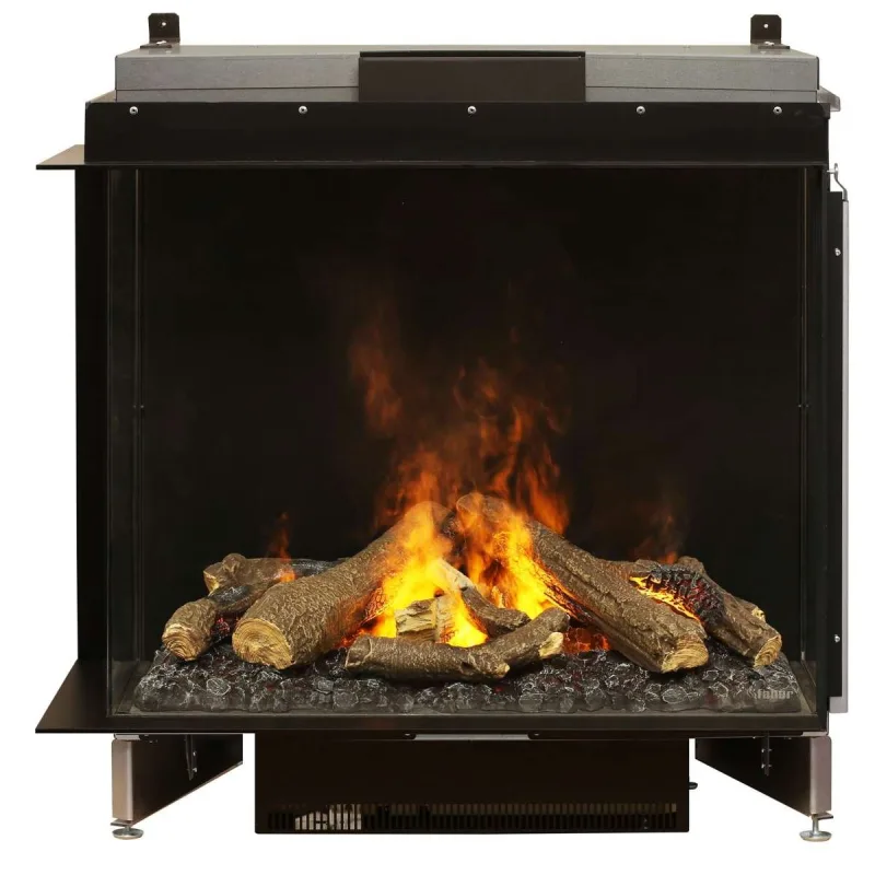 Dimplex Optimyst e-MatriX 37 - Left-facing, Two-sided