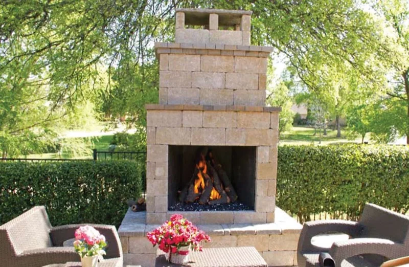 Golden Blount HD4236 Outdoor Fireplace